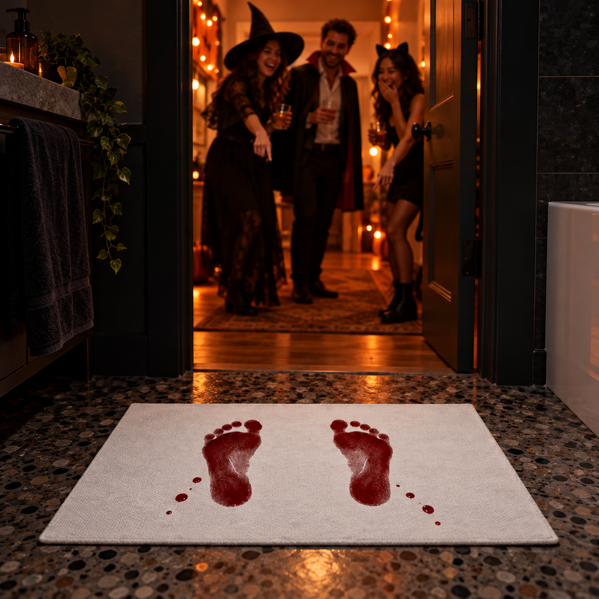 Halloween Bath Mat