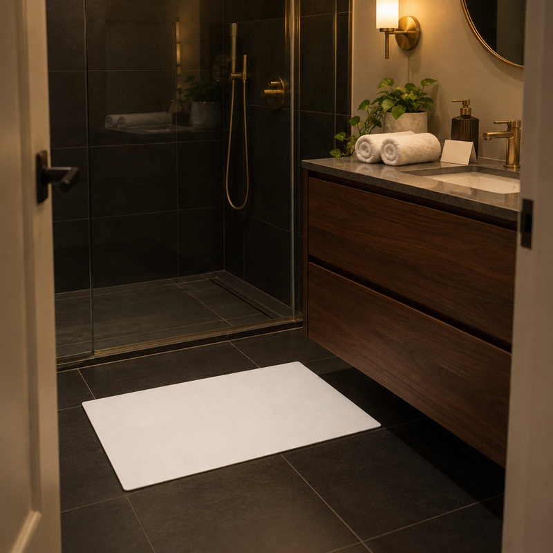 Airbnb / guest bathroom surprise